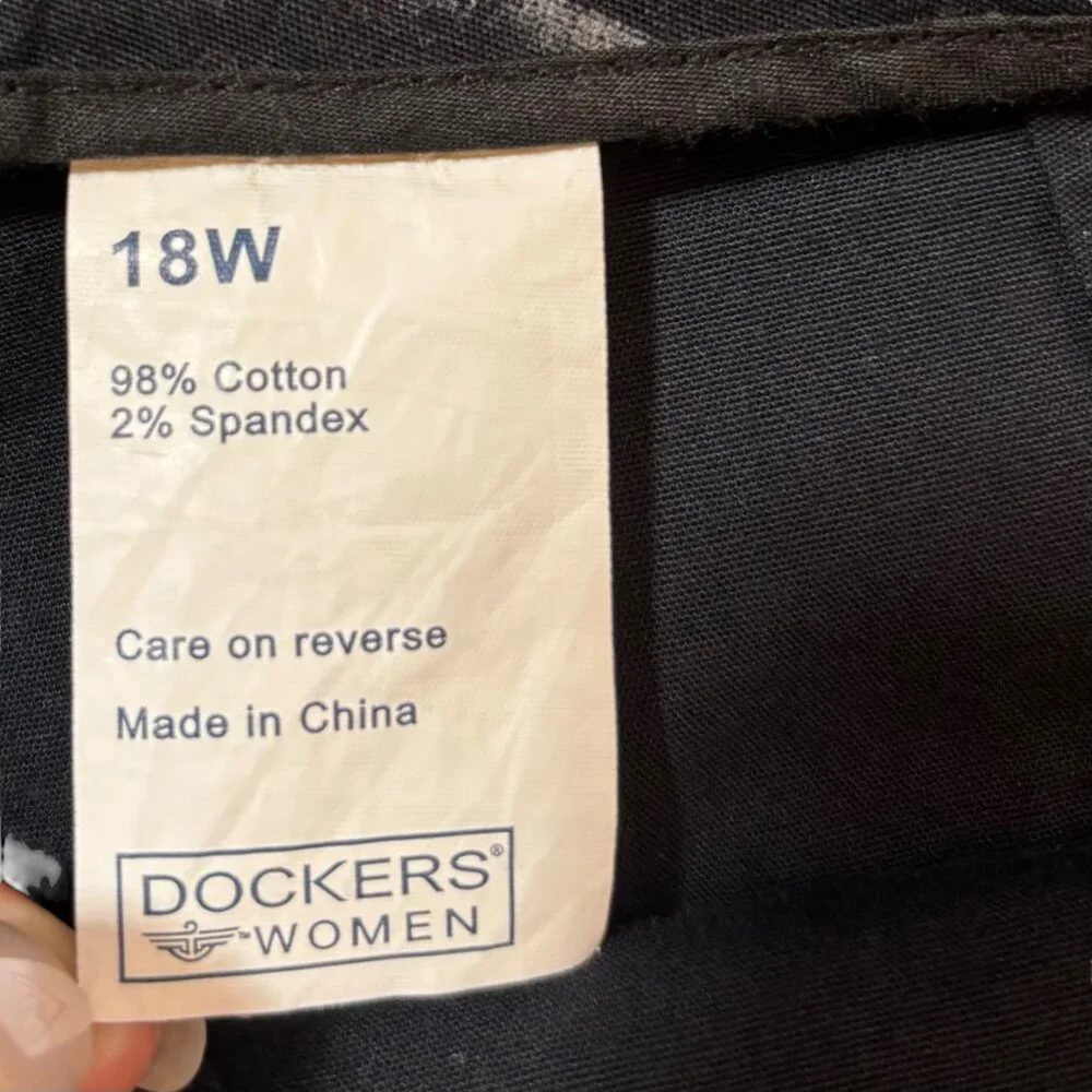 Womens Dockers Skirt‎ with Built-In Shorts Plus Size 18W
